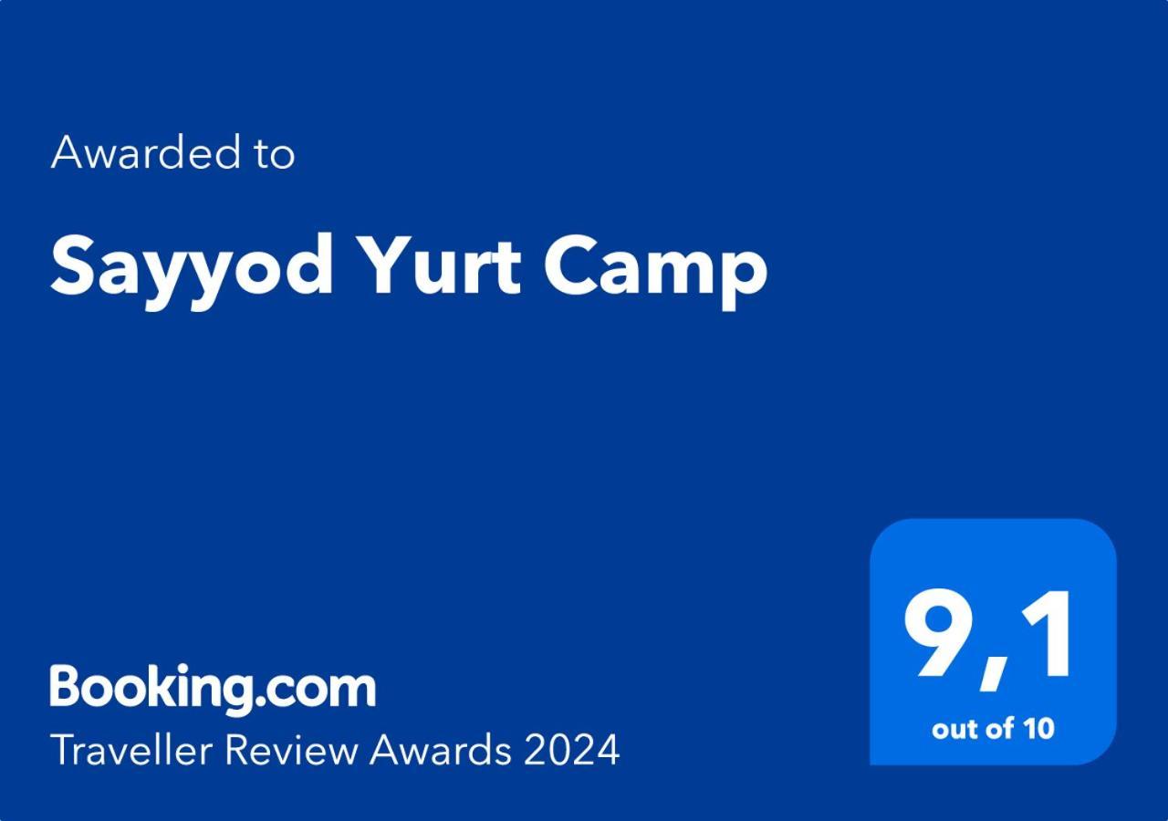 מלון Chuprak Sayyod Yurt Camp-Yurt Camp In Uzbekistan מראה חיצוני תמונה
